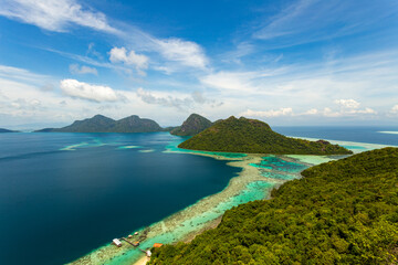 Borneo paradise island