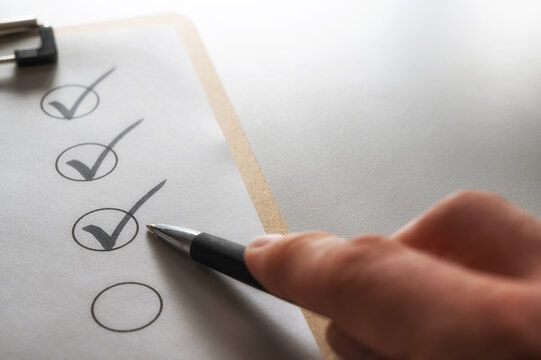 Abgehakte Checkliste mit Freiraum f&uuml;r individuelle Anpassungen