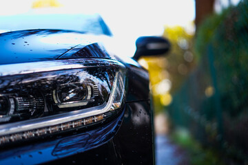 frontside of a car