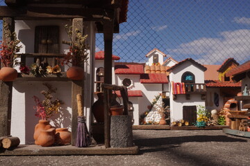christmas tree in the city