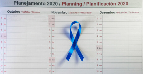 Campanha de conscientização sobre saúde masculina e câncer de próstata no mês de novembro