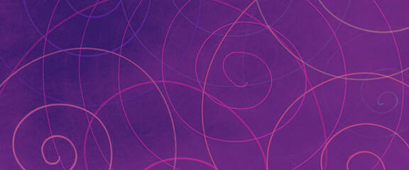 Tangled Scrawl Background. Pink Abstract Line 