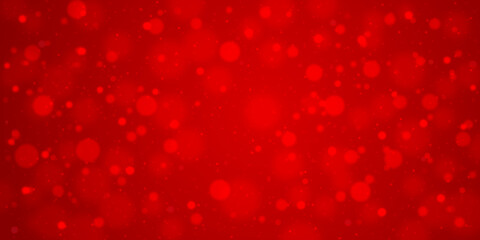 abstract bokeh red background with christmas holiday background