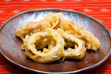 いかの磯辺揚げ