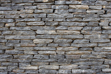 Grey brick wall texture background