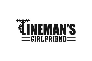 Linemans Girlfriend svg, Linemans BF svg, Lineman svg, Lineman Couple, Cut file, for silhouette, svg, Cricut design space, vinyl cut files