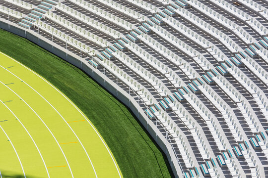 Empty Athletics Stadium