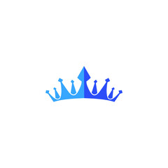 logo icon templet vector crown