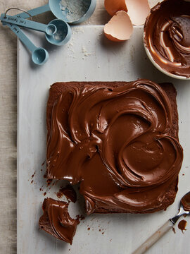 Finished brownies