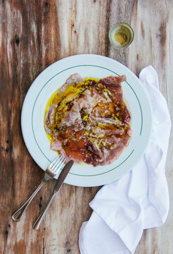 Fish carpaccio