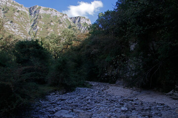 Mountains in the interior of Basque Country
