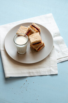 Peanut Butter and Jelly Sandwiches