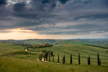 Asciano, Toscana, Italy 