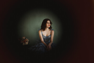 Girl celebrating at home