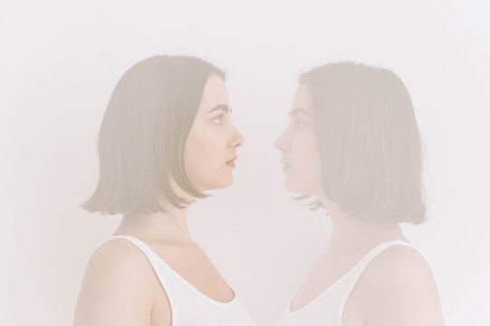 multi-exposure portret
