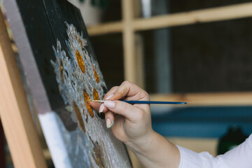 Process of creating art