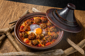 タジン鍋 北アフリカ料理 North African clay pot dishes(Tagine)