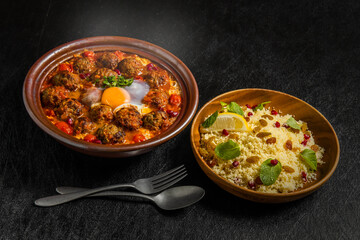 タジン鍋 北アフリカ料理 North African clay pot dishes(Tagine)