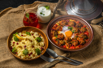 タジン鍋 北アフリカ料理 North African clay pot dishes(Tagine)