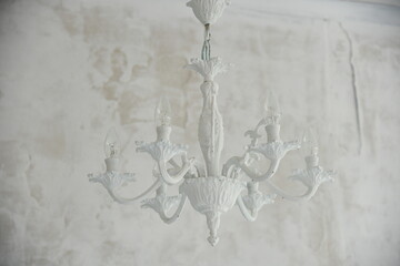 antique chandelier of handwork