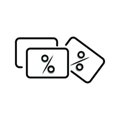 Discount Related Vectors. Contains Icons like Coupons, Ribbon with Percent Sign, Discount Codes. Editable colors.