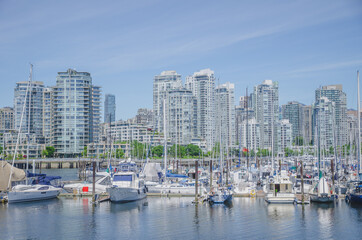 Fototapeta na wymiar Downtown in Vancouver