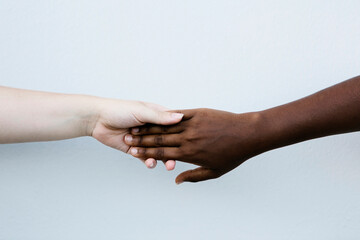 Friends holding hand