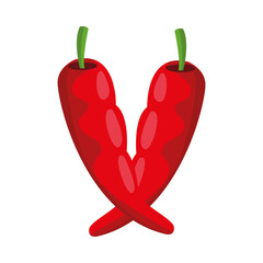 chili pepper hot vegetable icon