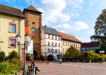 Obraz premium The medieval village Villingen-Schwenningen in Black Forest, Germany