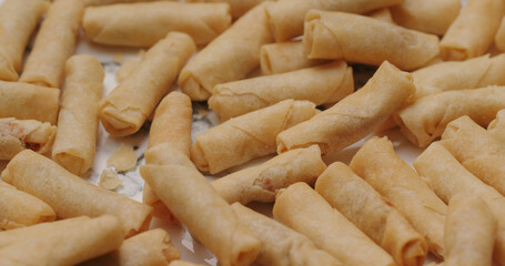 Crispy Shrimp rolls, Hong Kong local snack