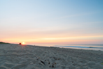 Sunrise on the beach