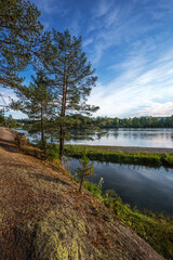 Monument of nature-Stone of love. The Village Of Turochak, Altai Republic