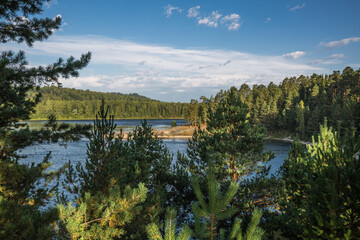 Obraz premium Monument of nature-Stone of love. The Village Of Turochak, Altai Republic