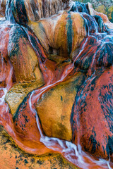 The Colorful Pinkerton Hot Springs, Durango, Colorado, USA