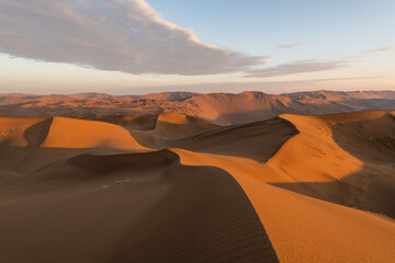 Fototapeta na wymiar Spectacular desert scenery close-up