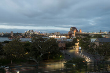 Sydney Harbour Night Scenery, Australia