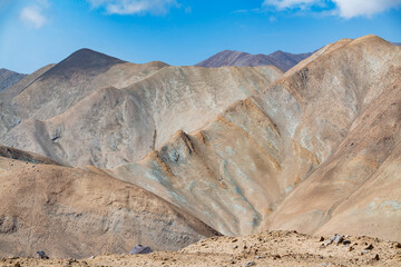 Unique scenery on the Pamirs