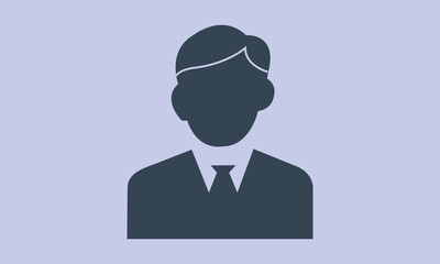 Ceo icon, Businessman, person, avatar vector icon.