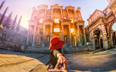 Izmir in the Aegean region of Turkey Selcuk district is located in the province. Ephesus Ancient...