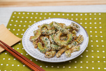ゴーヤーの唐揚げ