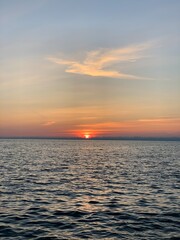 Fototapeta premium sunset in the sea
