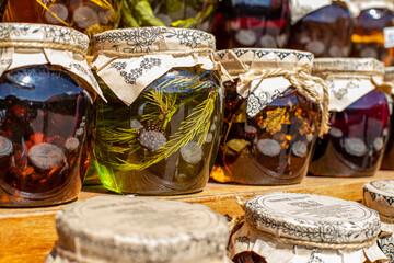 honey jam at the exhibition handmade