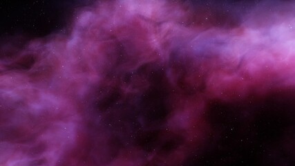 Space background with realistic nebula and shining stars, colorful cosmos with stardust and milky way, magic color galaxy, infinite universe and starry night 3d render