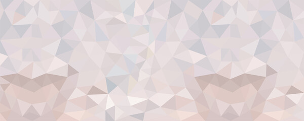 Soft brown color polygon background