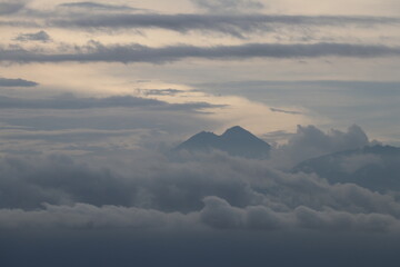 clouds in the sky (MT Rinjani NTB INDONESIA) 
