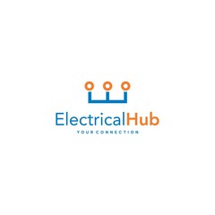 Modern and unique electric company logo design #6