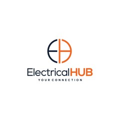 Modern and unique electric company logo design #8