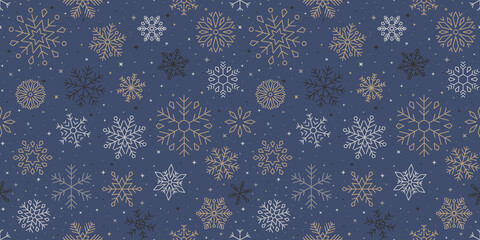 snowflake vector pattern design, charistmas and happy new year background