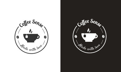 Coffee drink logo