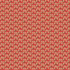 Seamless Repeatable Abstract Geometric Pattern